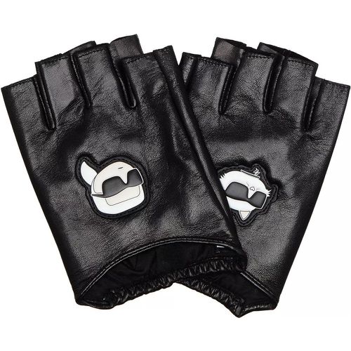 Handschuhe - K/Ikonik 2.0 Fingerless Glove - Gr. L - in - für Damen - Karl Lagerfeld - Modalova