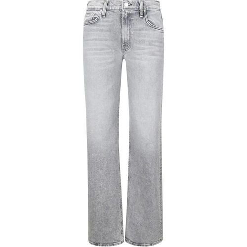 High-Waisted Cotton Flared Jeans With Pockets - Größe 25 - Mother - Modalova