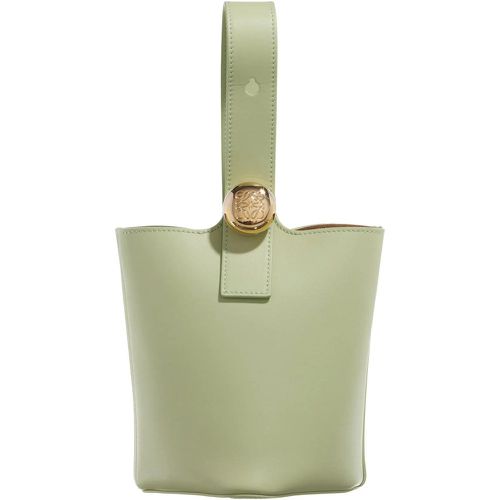 Beuteltaschen - Mini Pebble Bucket Leather Bag - Gr. unisize - in - für Damen - Loewe - Modalova