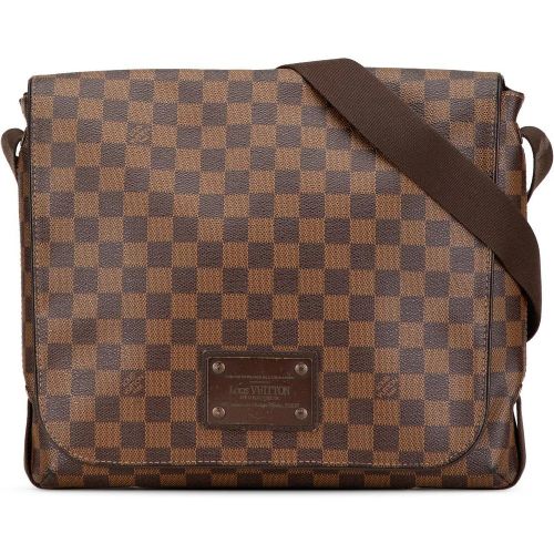 Shopper - Damier Ebene Brooklyn MM - Gr. unisize - in - für Damen - Louis Vuitton - Modalova