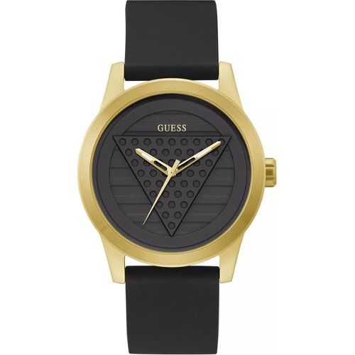 Uhren - Mens Gold Tone Analog Watch - Gr. unisize - in Schwarz - für Damen - Guess - Modalova