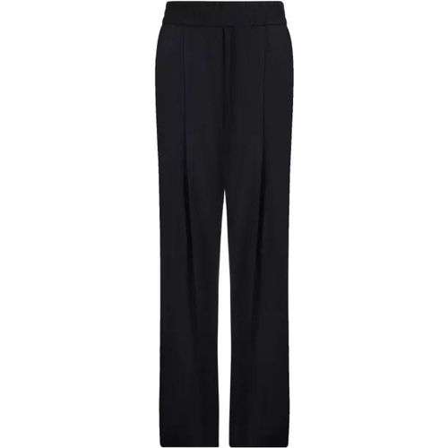 Black Tailored Wide Trousers - Größe 44 - schwarz - BRUNELLO CUCINELLI - Modalova