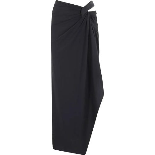 Milla Black Draped Skirt - Größe ONE SIZE - Amazuin - Modalova