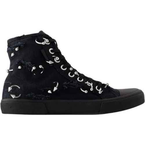 Low-Top Sneaker - Paris High Top Sneakers - Canvas - Black - Gr. 35 (EU) - in - für Damen - Balenciaga - Modalova