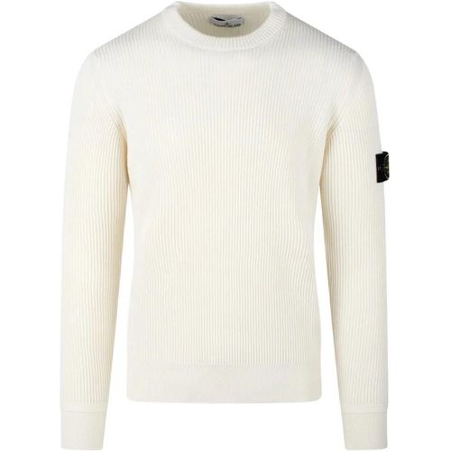 Full Rib Wool Sweater - Größe S - Stone Island - Modalova