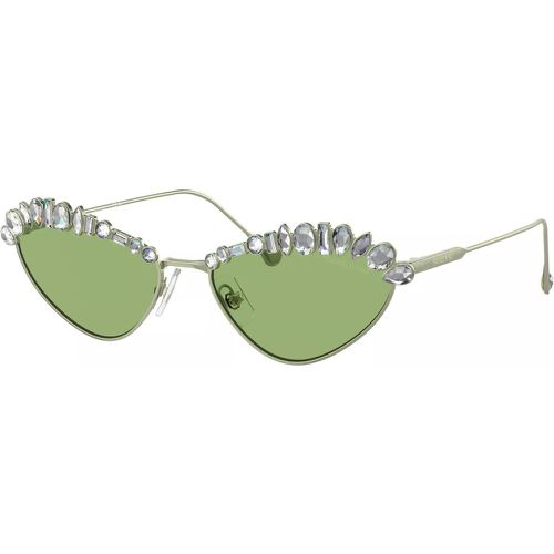 Sonnenbrille - 0SK7009 - Gr. unisize - in Grün - für Damen - Swarovski - Modalova