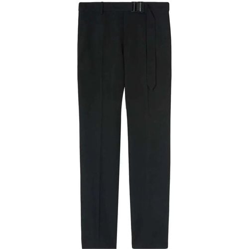 Belted Slim-Fit Trousers - Größe 50 - Off-White - Modalova