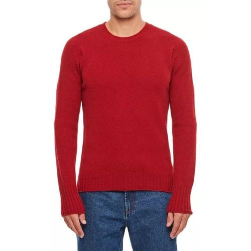 Crewneck Wool Sweater - Größe 46 - Drumohr - Modalova