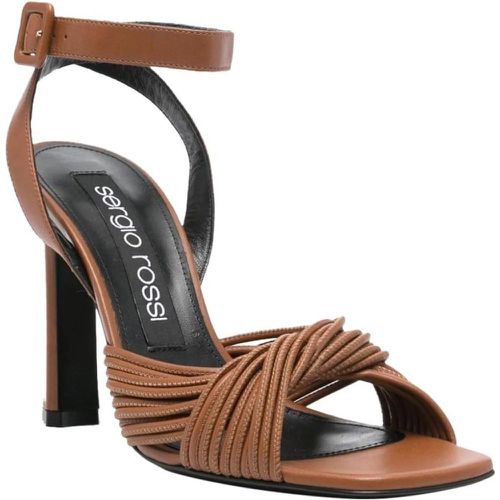 Slipper & Pantoletten - Sandals Brown - Gr. 38,5 (EU) - in - für Damen - sergio rossi - Modalova