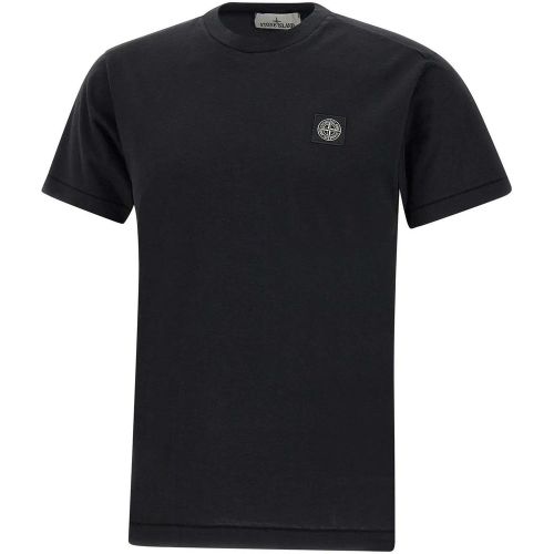 T-shirts And Polos Black - Größe S - Stone Island - Modalova