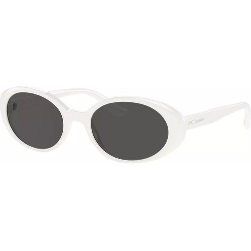 Sonnenbrille - 0DG4443 - Gr. unisize - in Weiß - für Damen - Dolce&Gabbana - Modalova
