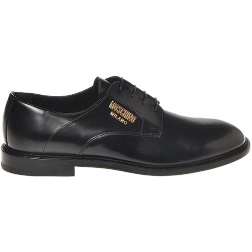 Flat Shoes Black - Gr. 40 (EU) - in - Moschino - Modalova