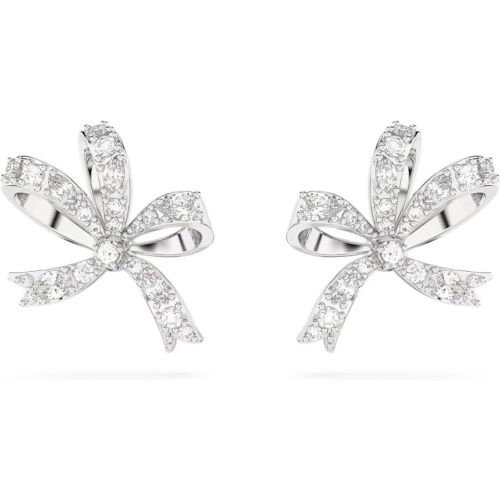 Ohrringe - Volta Silber Earrings 5647579 - Gr. unisize - in Silber - für Damen - Swarovski - Modalova