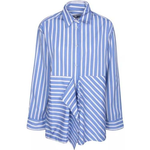 Stripe Flared Shirt - Größe 6 - blue - J.W.Anderson - Modalova