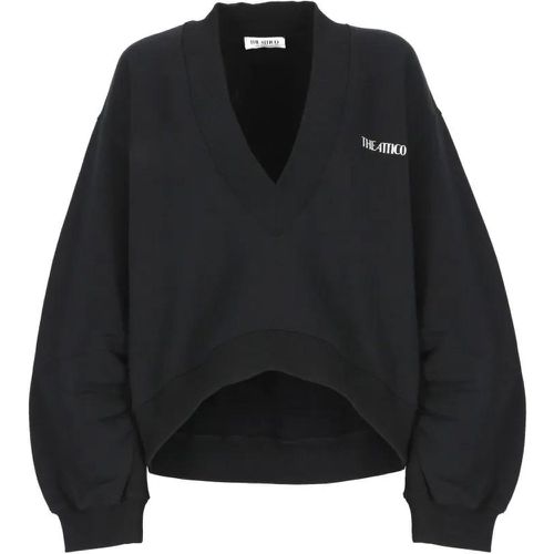 Sweatshirt With Logo - Größe 38 - The Attico - Modalova