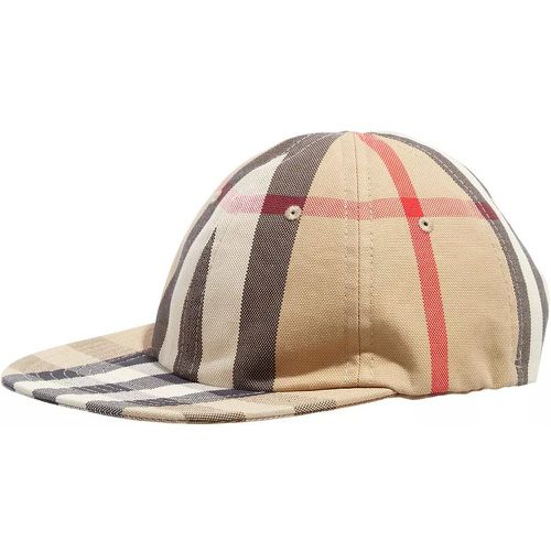 Caps & Mützen - Reversible Check Cotton Baseball Cap - Gr. L - in - für Damen - Burberry - Modalova