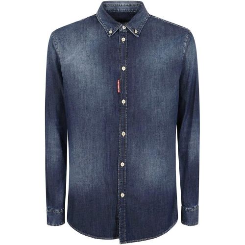 Relax Dan Bd Shirt - Größe 46 - Dsquared2 - Modalova