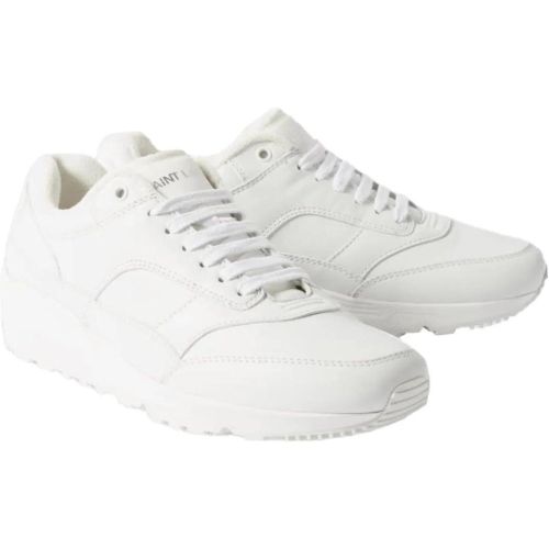 Low-Top Sneaker - Leather Sneakers In White - Gr. 40 (EU) - in - für Damen - Saint Laurent - Modalova