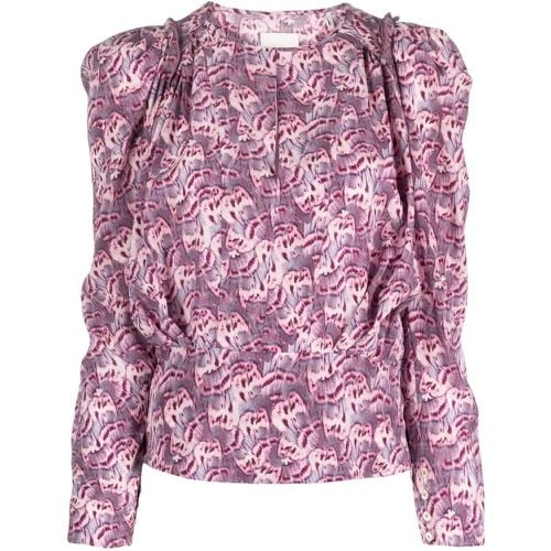 Purple Silk Top - Größe 36 - Isabel marant - Modalova