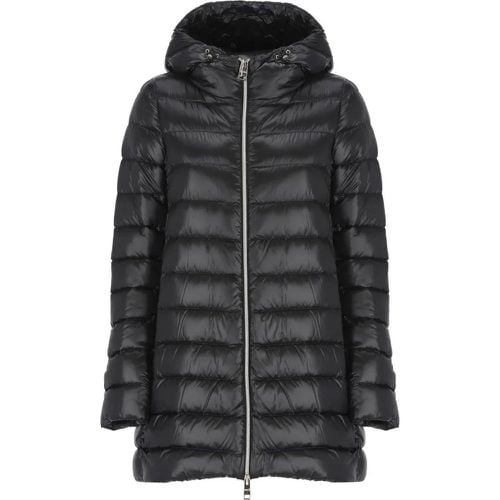 Padded And Quilted Down Jacket - Größe 40 - Herno - Modalova