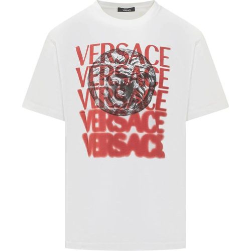 T-Shirt Compact - Größe L - Versace - Modalova