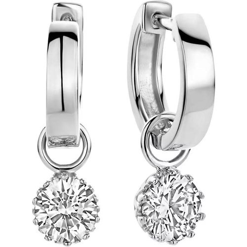 Ohrringe - Cento Luci Rosia 925 hoop earrings - Gr. unisize - in Silber - für Damen - Parte Di Me - Modalova