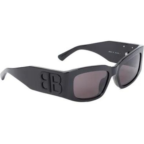 Sonnenbrille - Bossy Rectangle Sunglasses - Gr. unisize - in Schwarz - für Damen - Balenciaga - Modalova