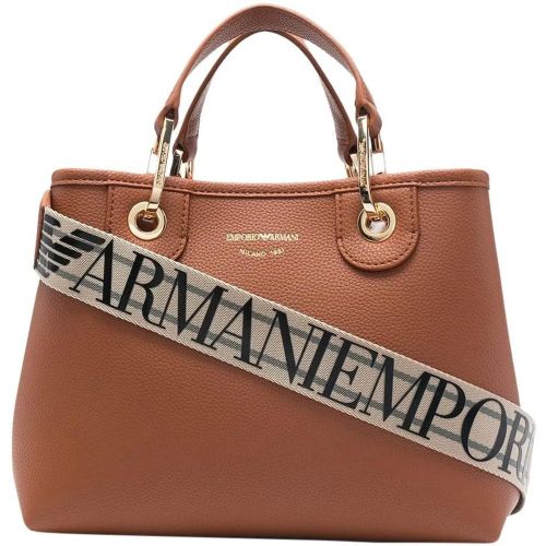 Hobo Bags - Capsule Pre Bags Leather Brown - Gr. unisize - in - für Damen - Emporio Armani - Modalova