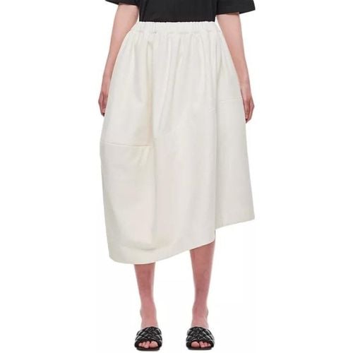 Cotton Nylon Blen Midi Skirt - Größe M - Comme des Garcons - Modalova