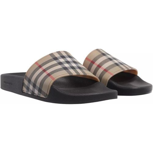 Slipper & Pantoletten - Furley Checked - Gr. 36 (EU) - in - für Damen - Burberry - Modalova