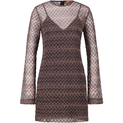 Gehäkeltes Kleid in Glitzeroptik - Größe 38 - Missoni - Modalova