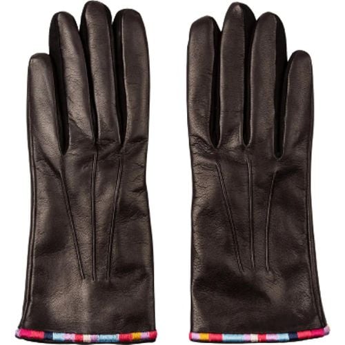 Handschuhe - Gants cuir Noir bord brode baya W1A 430GL J459 79 - Gr. M - in - für Damen - Paul Smith - Modalova