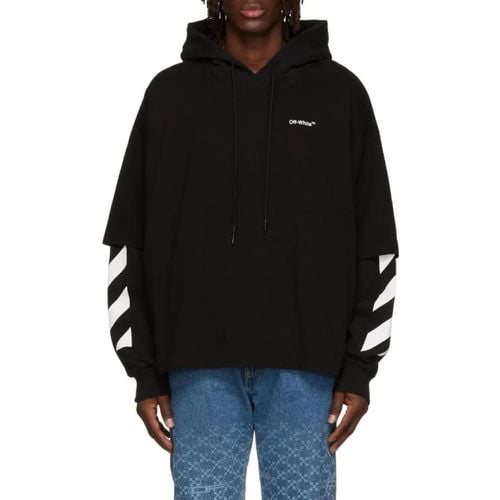 Helvetica Black Hoodie - Größe XL - Off-White - Modalova