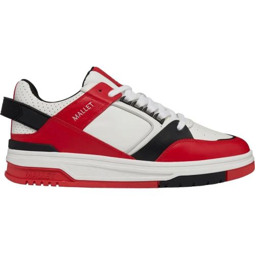 Low-Top Sneaker - London Heren Sneaker Rood TE9022/WHTRED COM - Gr. 40 (EU) - in - für Damen - MALLET - Modalova