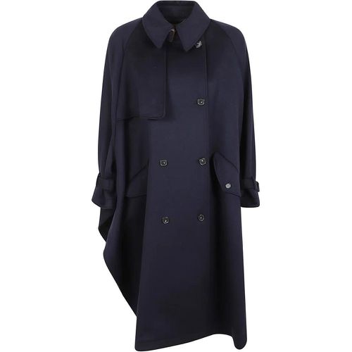 Double Face Poncho Trench Coat - Größe 36 - Stella Mccartney - Modalova