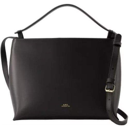 Shopper - Ashley Crossbody - Cotton - Black - Gr. unisize - in - für Damen - A.P.C. - Modalova