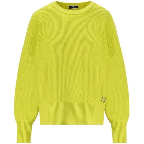 Cedar Crewneck Jumper - Größe 42 - Elisabetta Franchi - Modalova