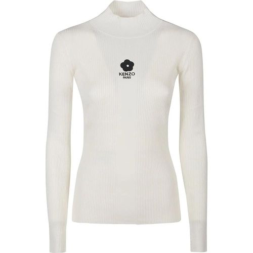 Boke 2.0 Mock Neck Top White - Größe S - Kenzo - Modalova