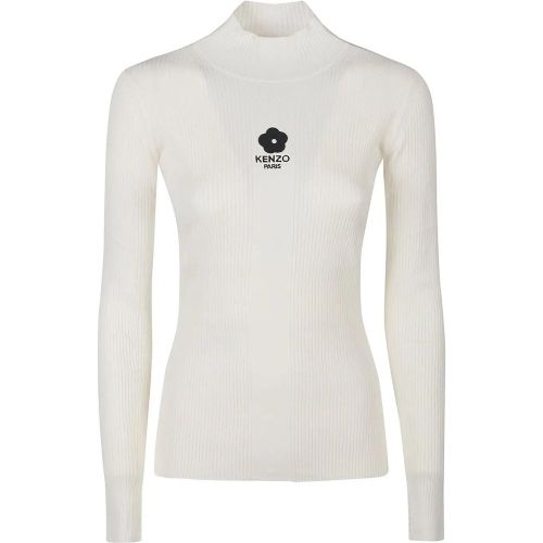 Boke 2.0 Mock Neck Top White - Größe XS - Kenzo - Modalova