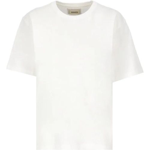 White Mae T-Shirt - Größe L - Khaite - Modalova