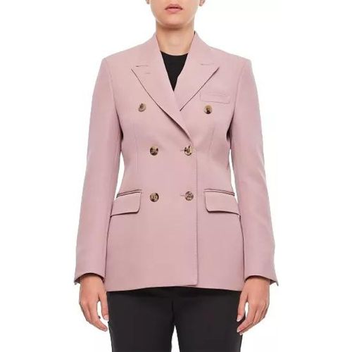 Double-Breasted Wool Blazer - Größe 40 - pink - Golden Goose - Modalova