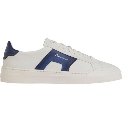 Low-Top Sneaker - Sneakers White - Gr. UK_10_5 - in - für Damen - Santoni - Modalova