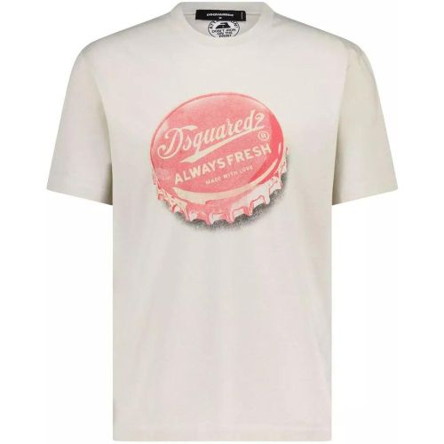 T-Shirt mit Print - Größe M - Dsquared2 - Modalova