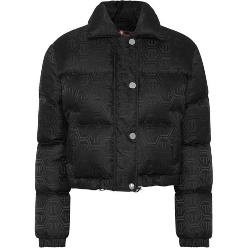 Daunenjacke Monogram - Größe L - Philipp Plein - Modalova