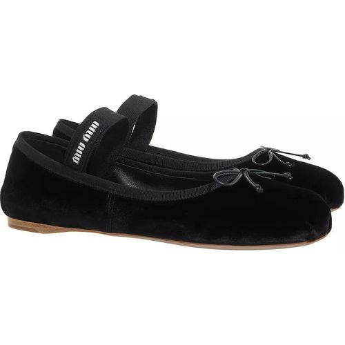 Loafers & Ballerinas - Loafers Leather - Gr. 37 (EU) - in - für Damen - Miu Miu - Modalova