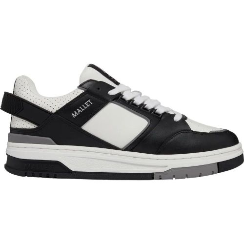 Low-Top Sneaker - London Heren Sneaker Zwart TE9022/BLKWHT CO - Gr. 40 (EU) - in - für Damen - MALLET - Modalova