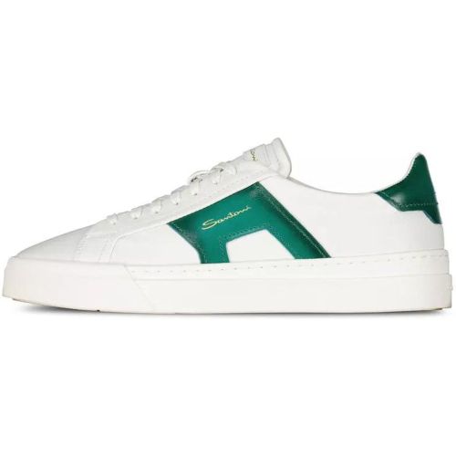 Low-Top Sneaker - Sneakers aus Leder - Gr. 43_43_5 - in - für Damen - Santoni - Modalova