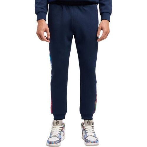 Heren Broek Blauw C5367/101 - Größe M - carlo colucci - Modalova