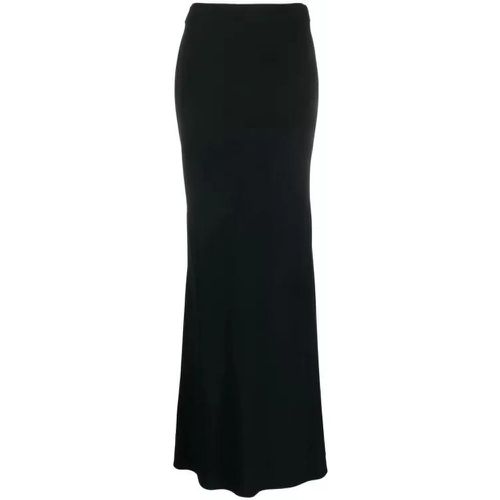 Floor-Length Black Maxi Skirt - Größe 40 - black - alexander mcqueen - Modalova