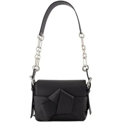 Hobo Bags - Musubi Shoulder Bag - Leather - Black - Gr. unisize - in - für Damen - Acne Studios - Modalova